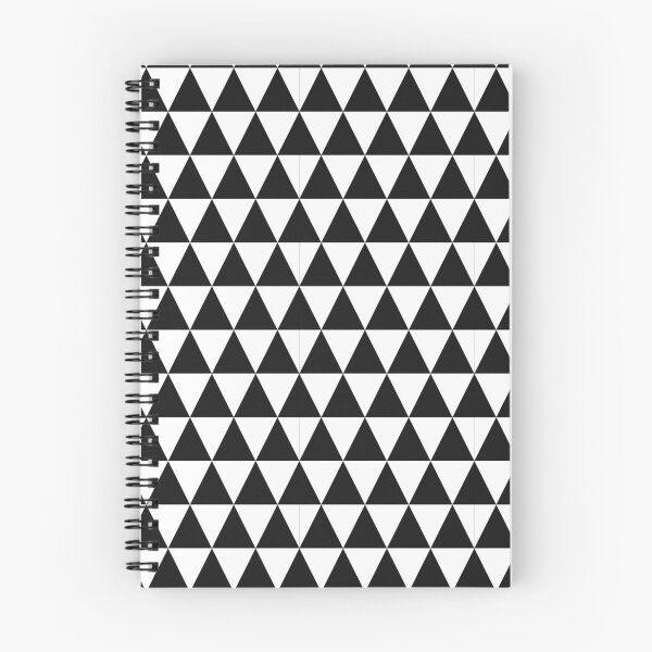 Item preview, White And Black Triangle Grid Pattern designed and sold by pattern-archive.