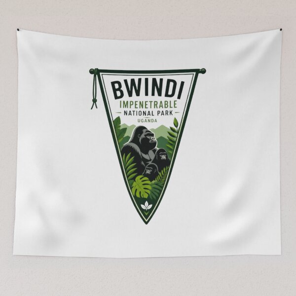 Item preview, Bwindi Impenetrable National Park Uganda Mountain Gorilla Wildlife Conservation Traveler designed and sold by Simsimah26Parks.