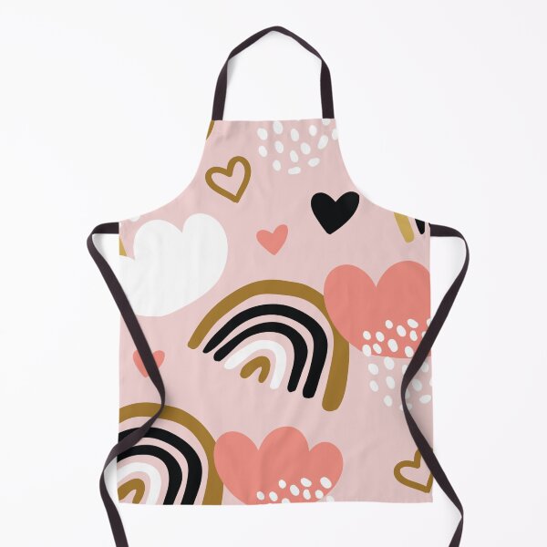 Item preview, Cute Pastel Rainbow Hearts Pattern designed and sold by PremVerse.