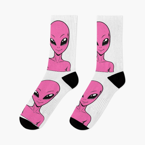 Item preview, ZORGO Alien Middle Finger – Funny Space Alien Attitude Sticker designed and sold by The-Visitors.