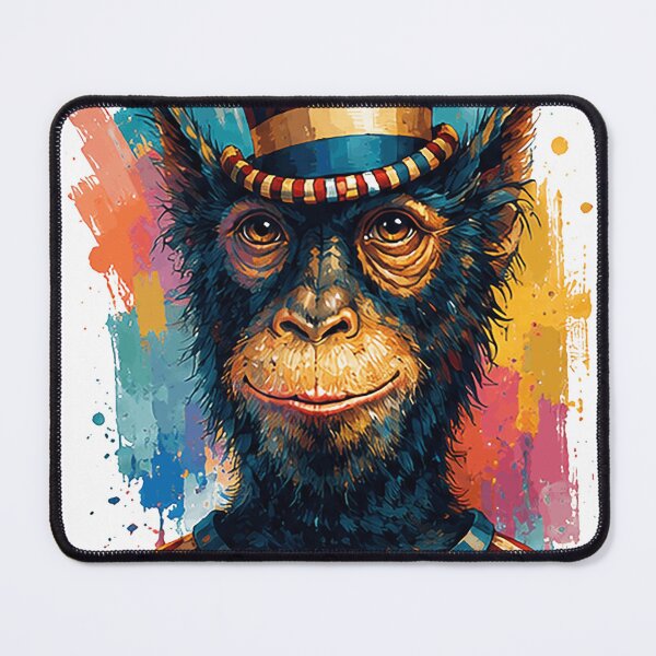 Item preview, Circus Monkey Painting Smile designed and sold by Richardhoris.