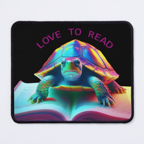 Item preview, Turtle Love to read designed and sold by TruthfulHeart.