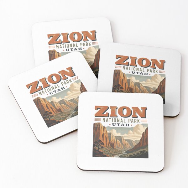 Item preview, Zion National Park Utah National Park Travel Explorer designed and sold by Simsimah26Parks.