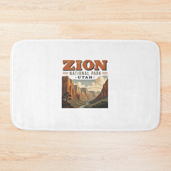 Item preview, Zion National Park Utah National Park Travel Explorer designed and sold by Simsimah26Parks.