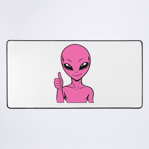 Item preview, ZORGO Alien Thumbs Up – Funny Space Alien Approval Sticker designed and sold by The-Visitors.