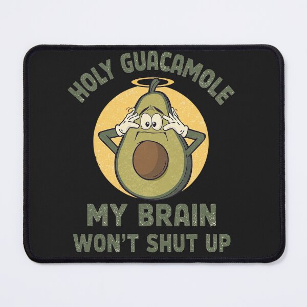 Item preview, Holy Guacamole Funny Avocado T-Shirt - Retro Cartoon Overthinking Tee, Cute Anxiety Mental Health Shirt, Vintage 1930s Animation Style Graphic Merch designed and sold by NikaRka.