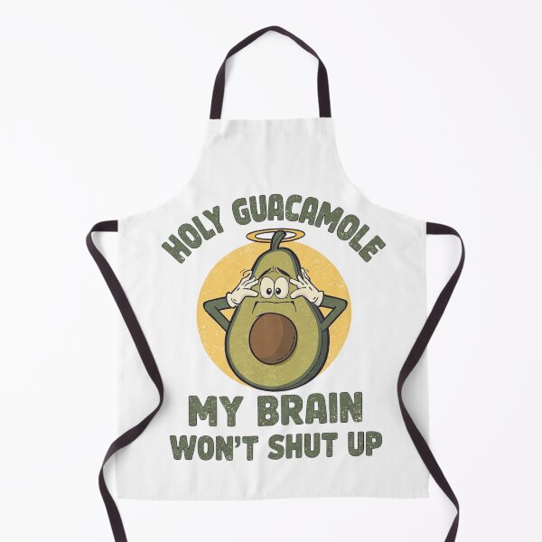 Item preview, Holy Guacamole Funny Avocado T-Shirt - Retro Cartoon Overthinking Tee, Cute Anxiety Mental Health Shirt, Vintage 1930s Animation Style Graphic Merch designed and sold by NikaRka.
