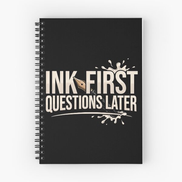 Item preview, Ink First Questions Later designed and sold by SignumShop.