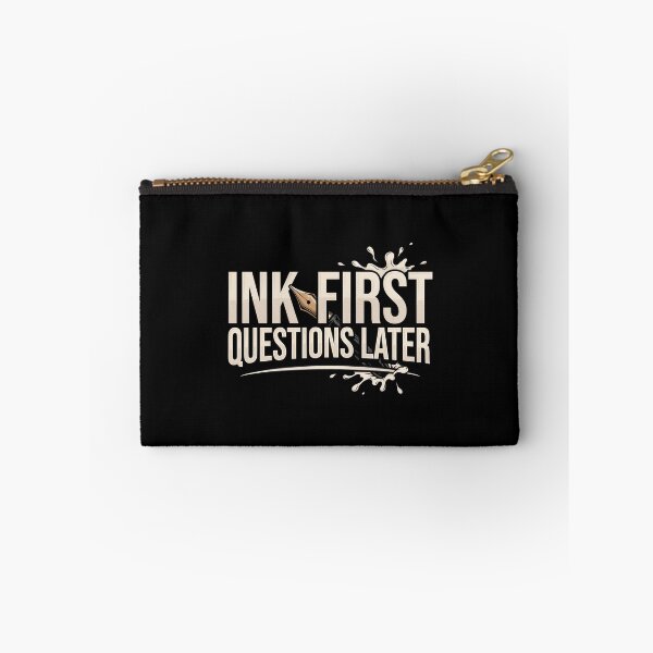 Item preview, Ink First Questions Later designed and sold by SignumShop.