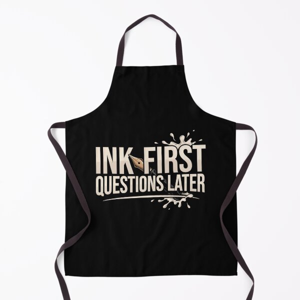 Item preview, Ink First Questions Later designed and sold by SignumShop.