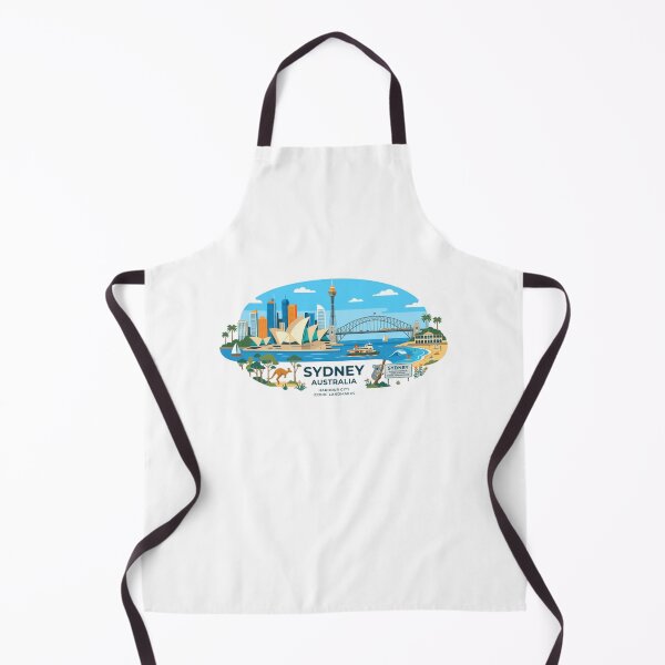 Item preview, Sydney Australia Harbour City Iconic Landmarks Travel Tourist designed and sold by Simsimah26Parks.