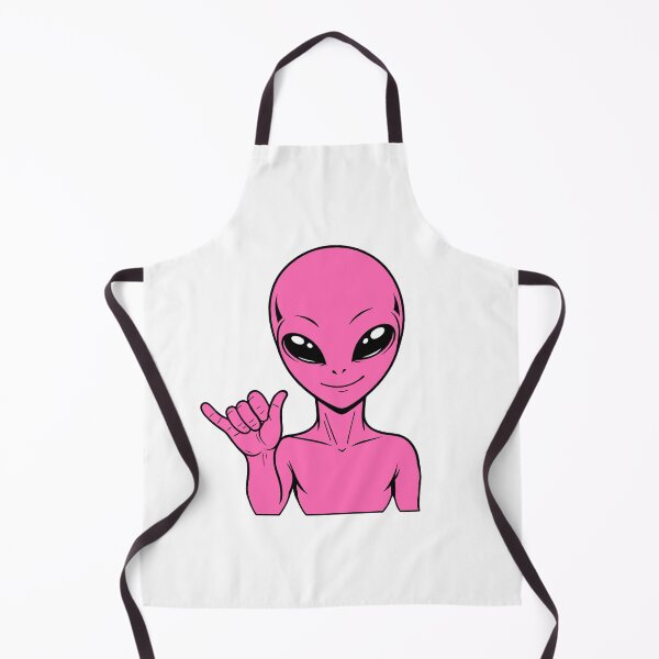 Item preview, ZORGO Alien Shaka Hand Sign – Funny Space Alien Hang Loose Sticker designed and sold by The-Visitors.