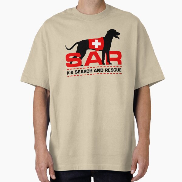 Vista previa del artículo con la obra «Búsqueda y rescate K-9 - SAR», diseñado y vendido por k9printart.