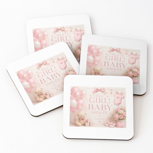 Item preview, It’s a girl baby shower designed and sold by carlsmart1.