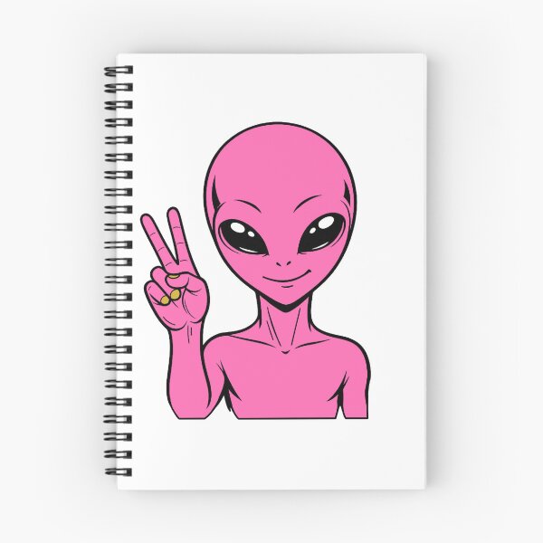 Item preview, ZORGO Alien Peace Sign – Funny Space Alien Peace Gesture Sticker designed and sold by The-Visitors.