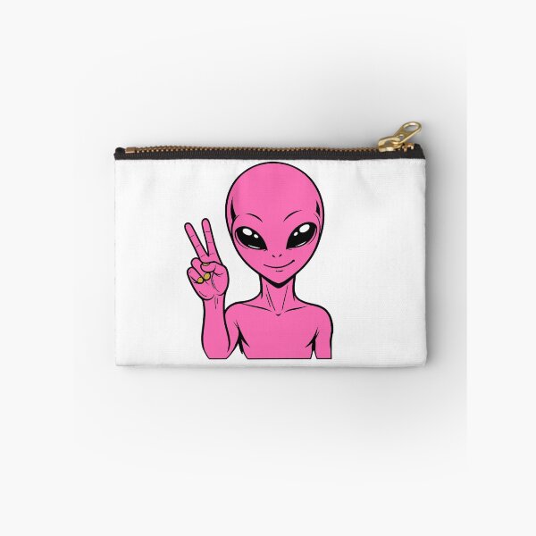Item preview, ZORGO Alien Peace Sign – Funny Space Alien Peace Gesture Sticker designed and sold by The-Visitors.