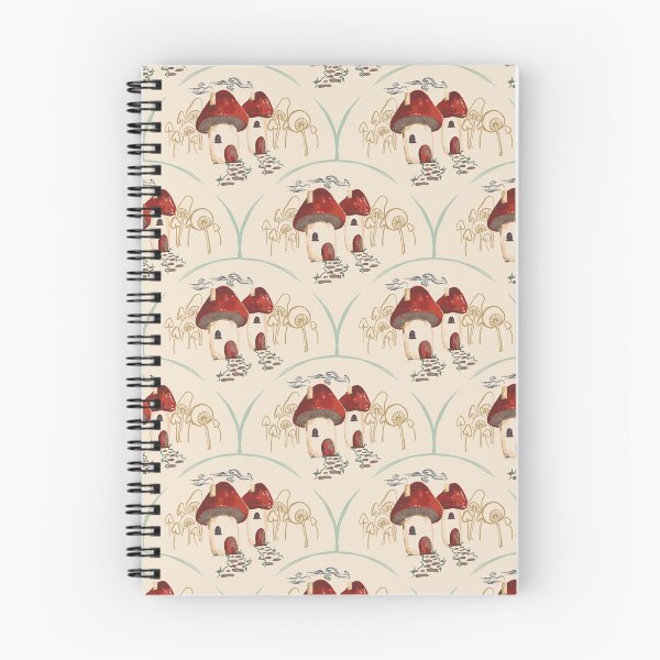 Item preview, Toadstool Cottage Whimsy Cream and Green designed and sold by Dally-Dabble.