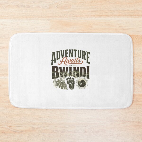 Item preview, Adventure Awaits In Bwindi! Uganda Gorilla Trekking Wildlife Safari Traveler designed and sold by Simsimah26Parks.