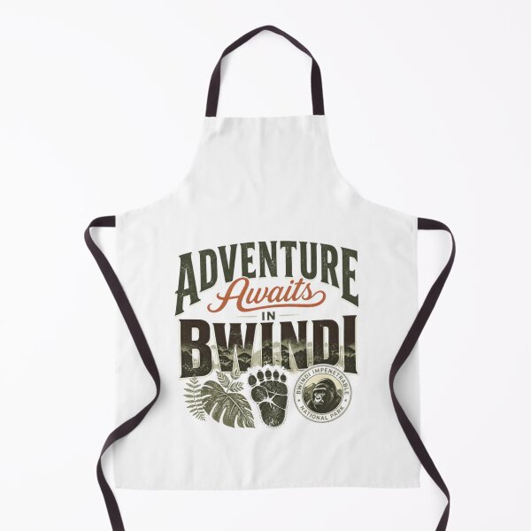 Item preview, Adventure Awaits In Bwindi! Uganda Gorilla Trekking Wildlife Safari Traveler designed and sold by Simsimah26Parks.
