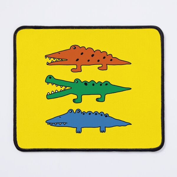 Item preview, Cute Doodle Crocodiles designed and sold by RetroChunky®.