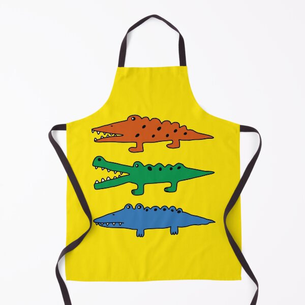 Item preview, Cute Doodle Crocodiles designed and sold by RetroChunky®.