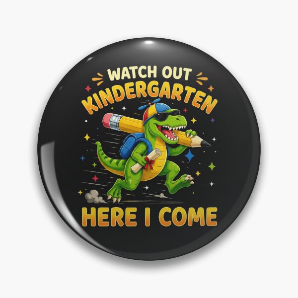 Item preview, Watch Out Kindergarten Here I Come Kids back to school designed and sold by kotastiart.