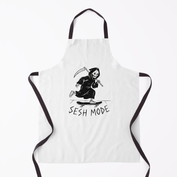 Item preview, Sesh Mode Skull Skateboard Punk Metal Style Graphic Tee designed and sold by Yellowriversss.