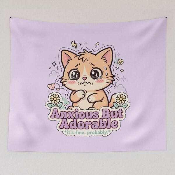Item preview, Anxious But Adorable designed and sold by HAYA6395.