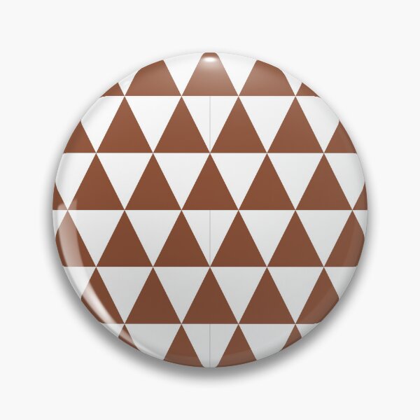 Item preview, White And Copper Triangle Grid Pattern designed and sold by pattern-archive.
