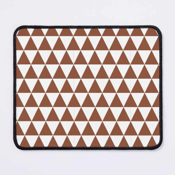 Item preview, White And Copper Triangle Grid Pattern designed and sold by pattern-archive.