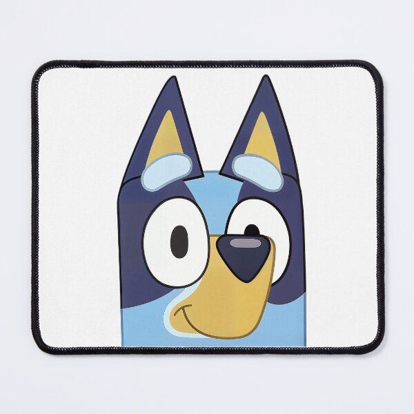 Item preview, Bluey inspired smile face Sticker design designed and sold by tonylau81.