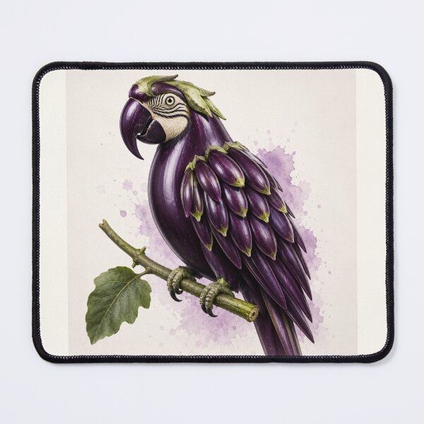 Item preview, Eggplant parrot designed and sold by Elektra9.