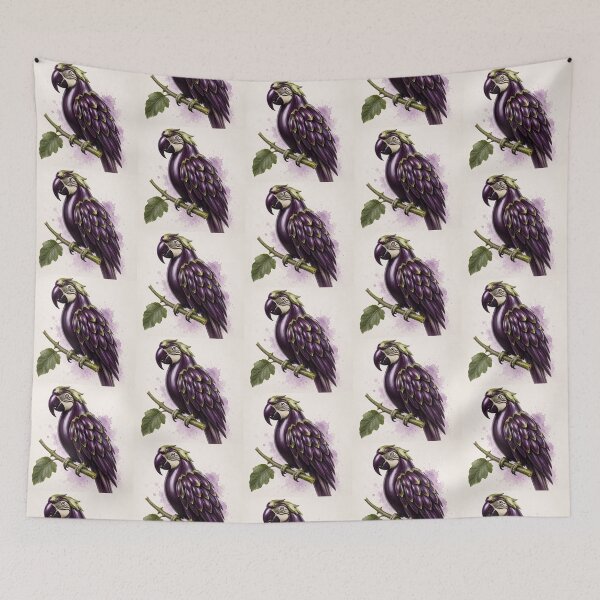 Item preview, Eggplant parrot designed and sold by Elektra9.