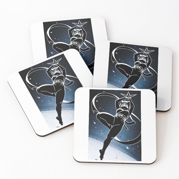 Item preview, Art - Stylized Cat Ninja, Dynamic Action at Night designed and sold by AnimeShin.