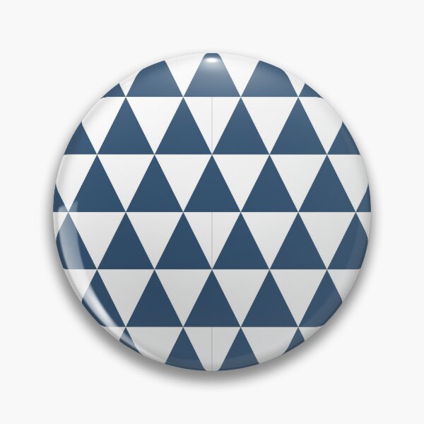 Item preview, White And Denim Triangle Grid Pattern designed and sold by pattern-archive.