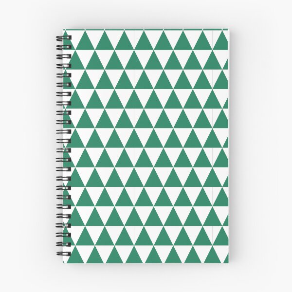 Item preview, White And Green Triangle Grid Pattern designed and sold by pattern-archive.