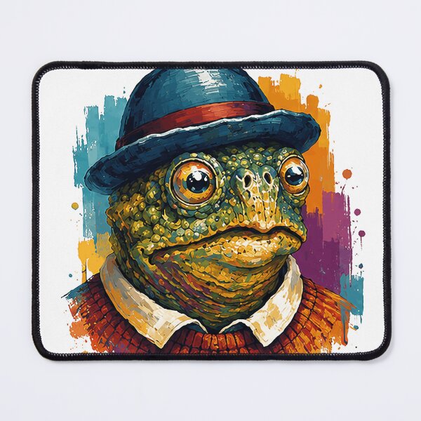 Item preview, Painting Frog Face designed and sold by Richardhoris.