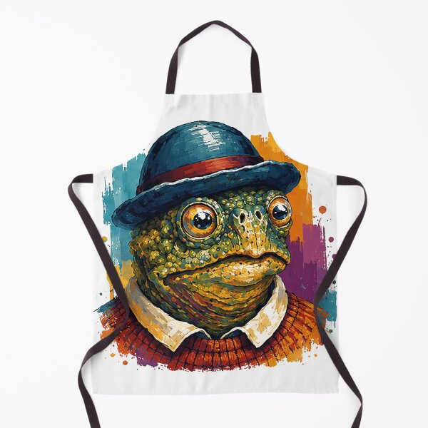 Item preview, Painting Frog Face designed and sold by Richardhoris.