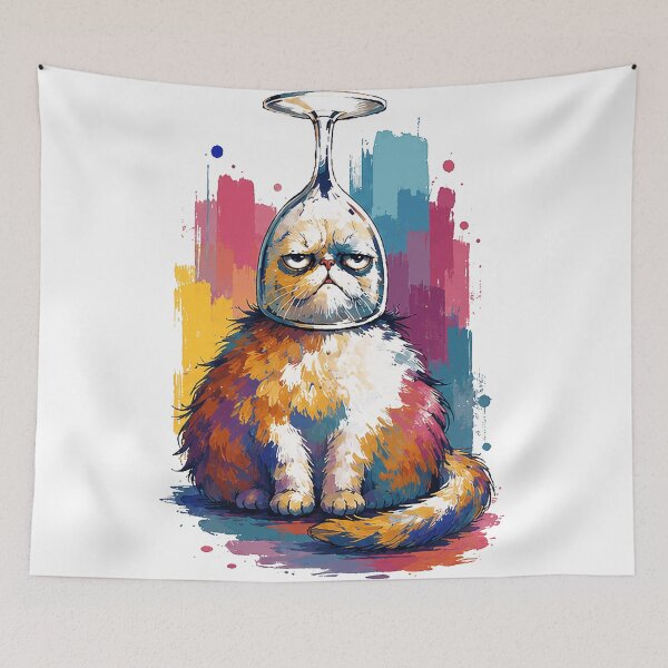 Item preview, Head Cat In The Glass designed and sold by Richardhoris.