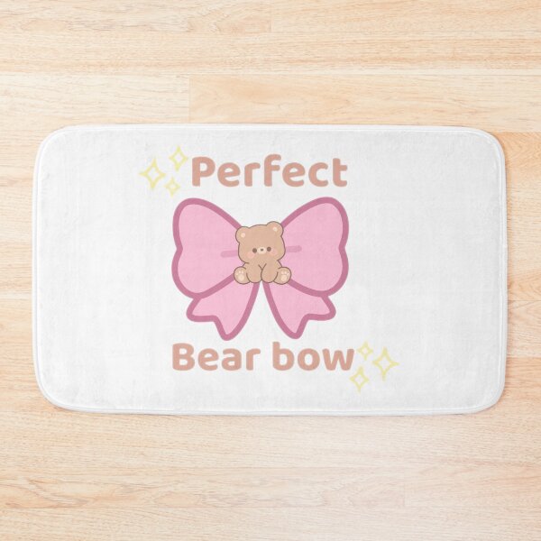 Item preview, Perfect Bear Bow Cute Aesthetic Whimsical Pastel Sticker designed and sold by Rehnair.