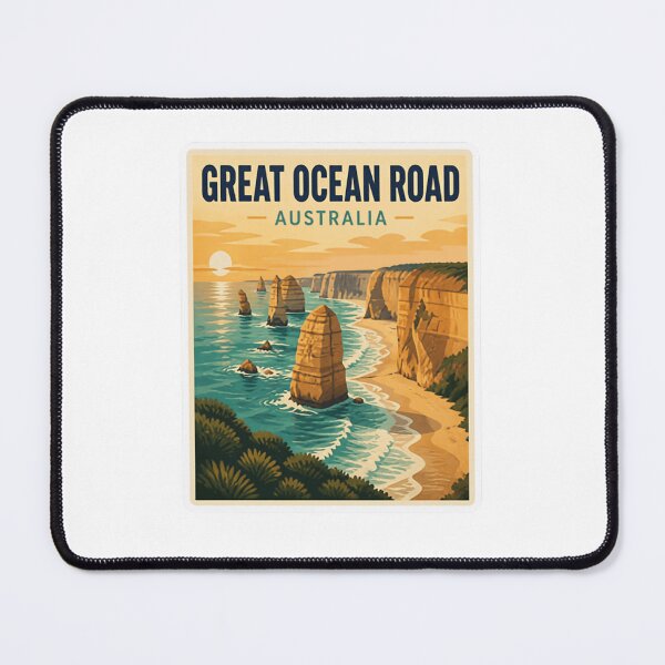 Item preview, Great Ocean Road Australia Travel Destination Landmark designed and sold by Simsimah26Parks.