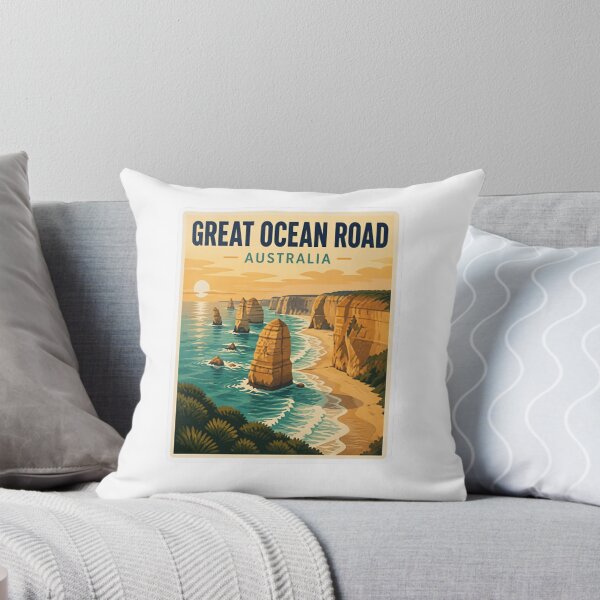 Item preview, Great Ocean Road Australia Travel Destination Landmark designed and sold by Simsimah26Parks.
