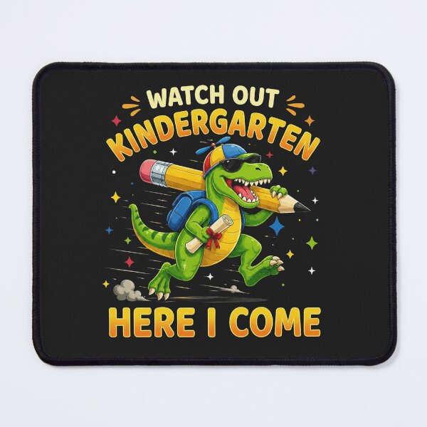 Item preview, Watch Out Kindergarten Here I Come Dino First Day of School designed and sold by kotastiart.