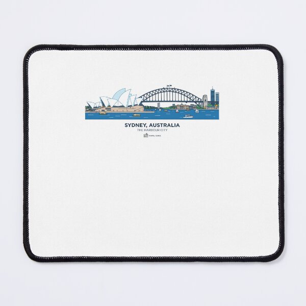 Item preview, Sydney, Australia The Harbour City Australian Landmark Travel Souvenir designed and sold by Simsimah26Parks.