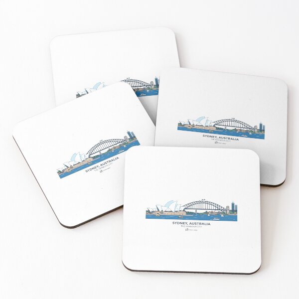 Item preview, Sydney, Australia The Harbour City Australian Landmark Travel Souvenir designed and sold by Simsimah26Parks.