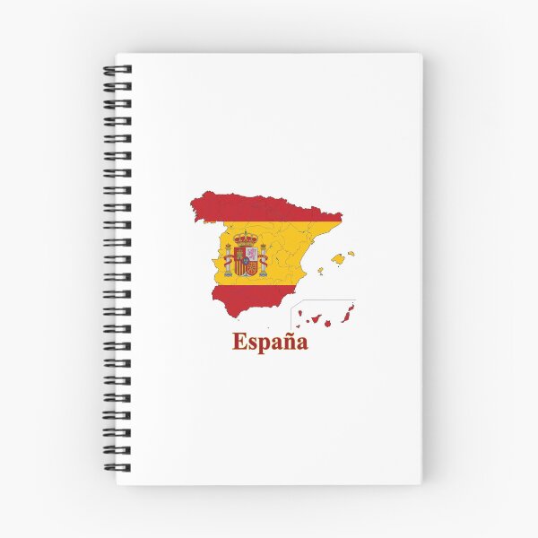 Item preview, Map of Spain with its flag designed and sold by ManggaeJM.