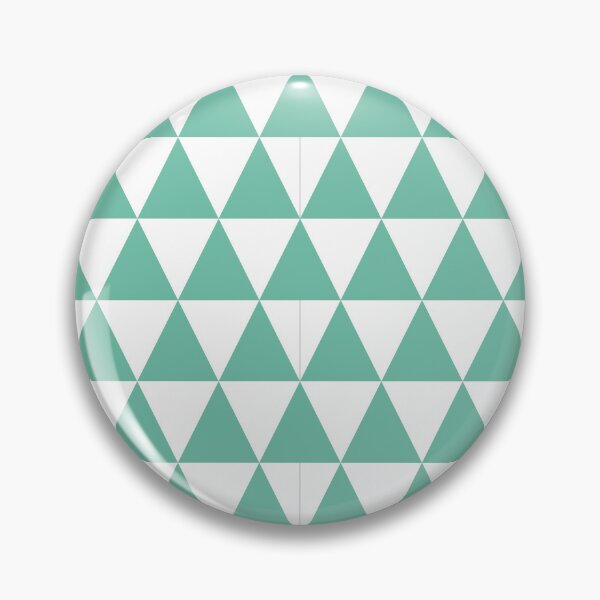 Item preview, White And Pastel Green Triangle Grid Pattern designed and sold by pattern-archive.