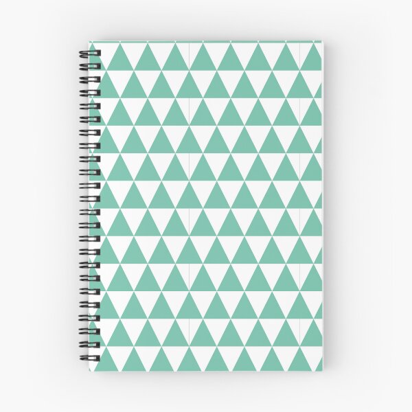 Item preview, White And Pastel Green Triangle Grid Pattern designed and sold by pattern-archive.