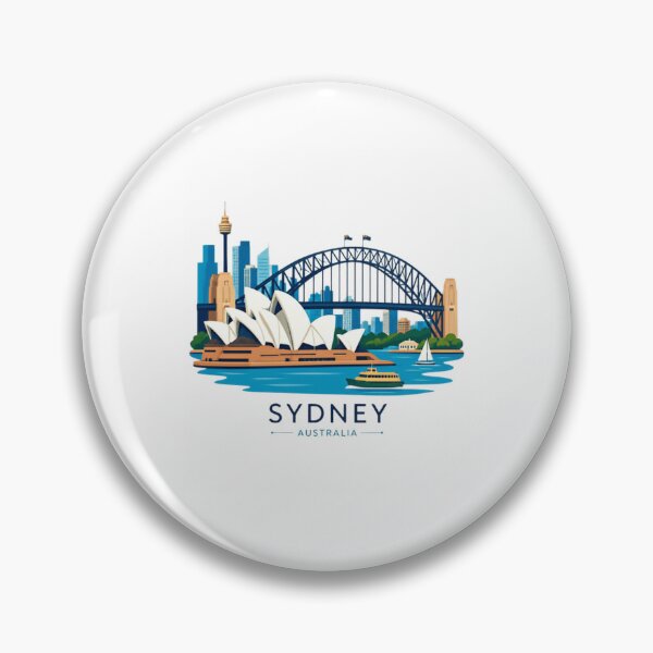 Item preview, Sydney Australia City Travel Tourist Souvenir Landmark designed and sold by Simsimah26Parks.