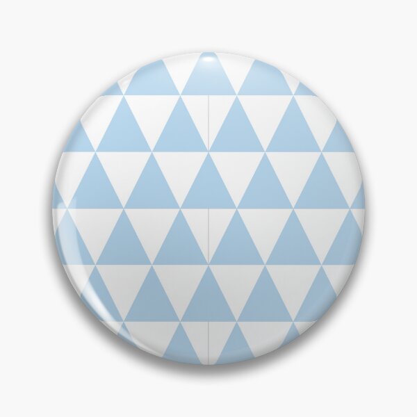 Item preview, White And Ice Blue Triangle Grid Pattern designed and sold by pattern-archive.